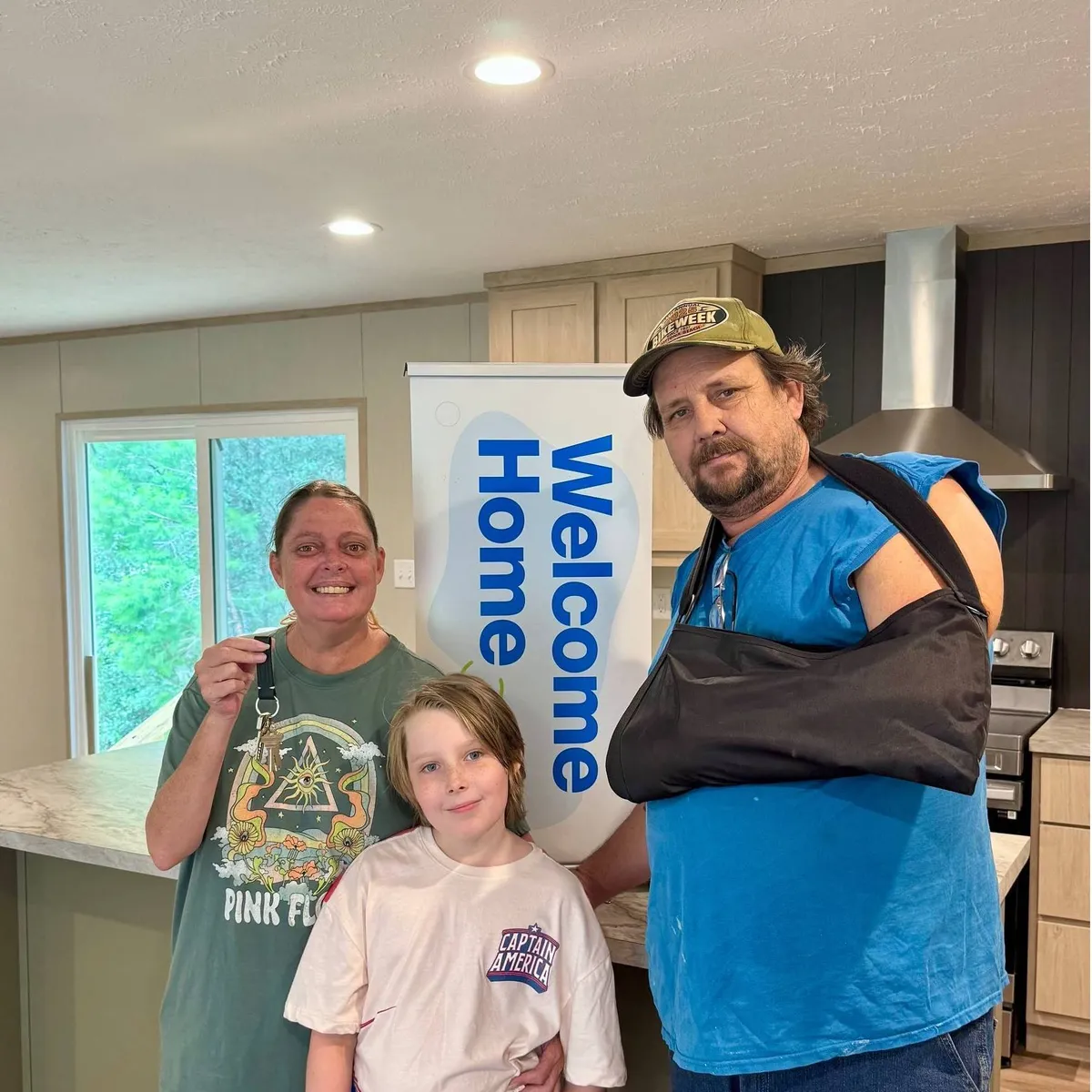 Stacy D. welcome home image