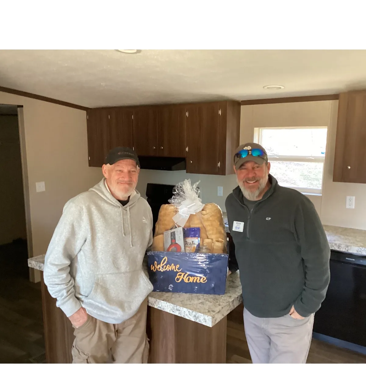 Lester P. welcome home image