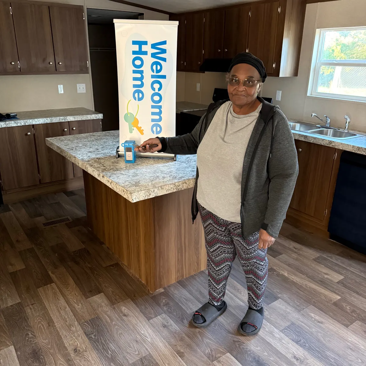 PAULINE M. welcome home image