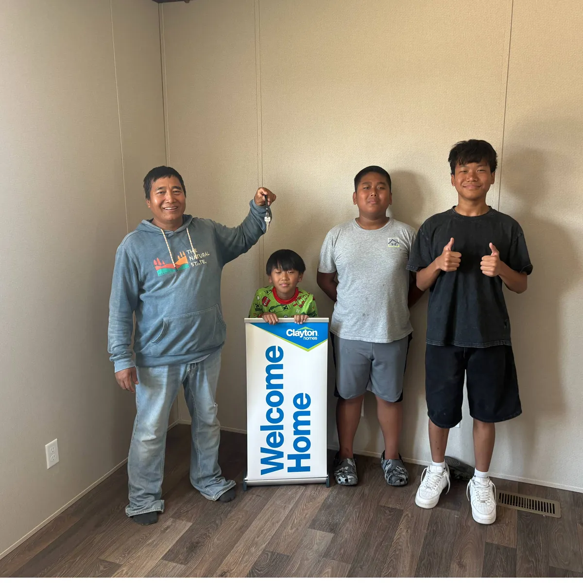 PAW L. welcome home image