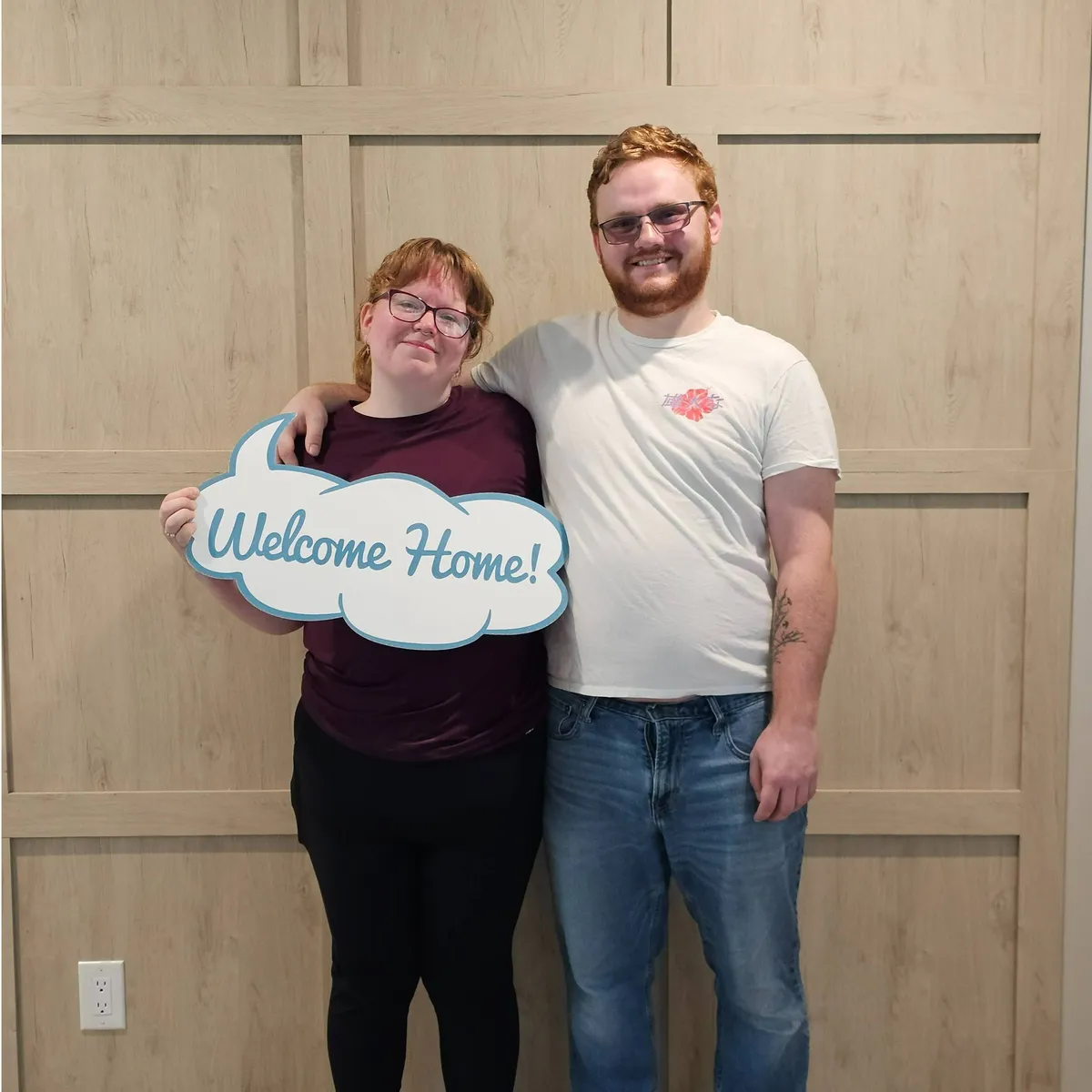 MEGHAN P. welcome home image
