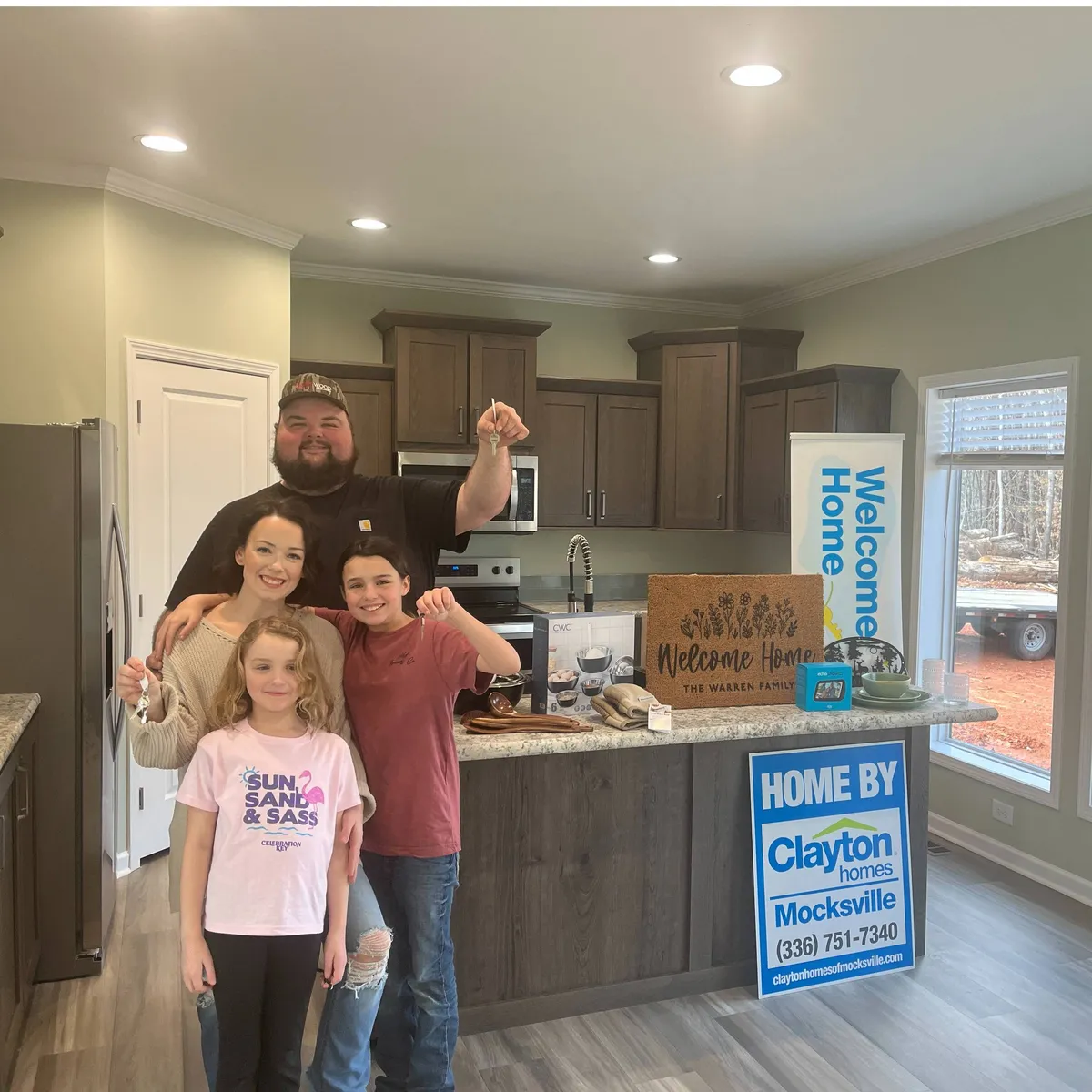 Michael W. welcome home image