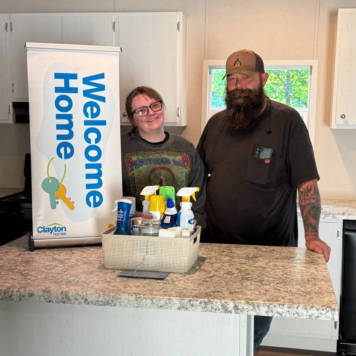 ERIC T. welcome home image