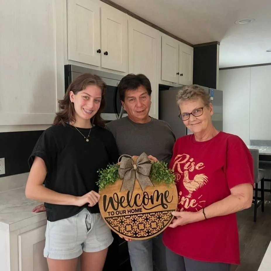 Michael T. welcome home image