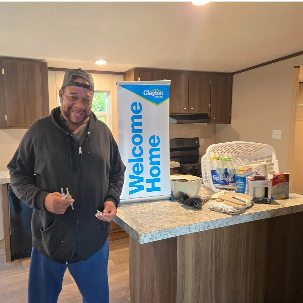 JOHN M. welcome home image