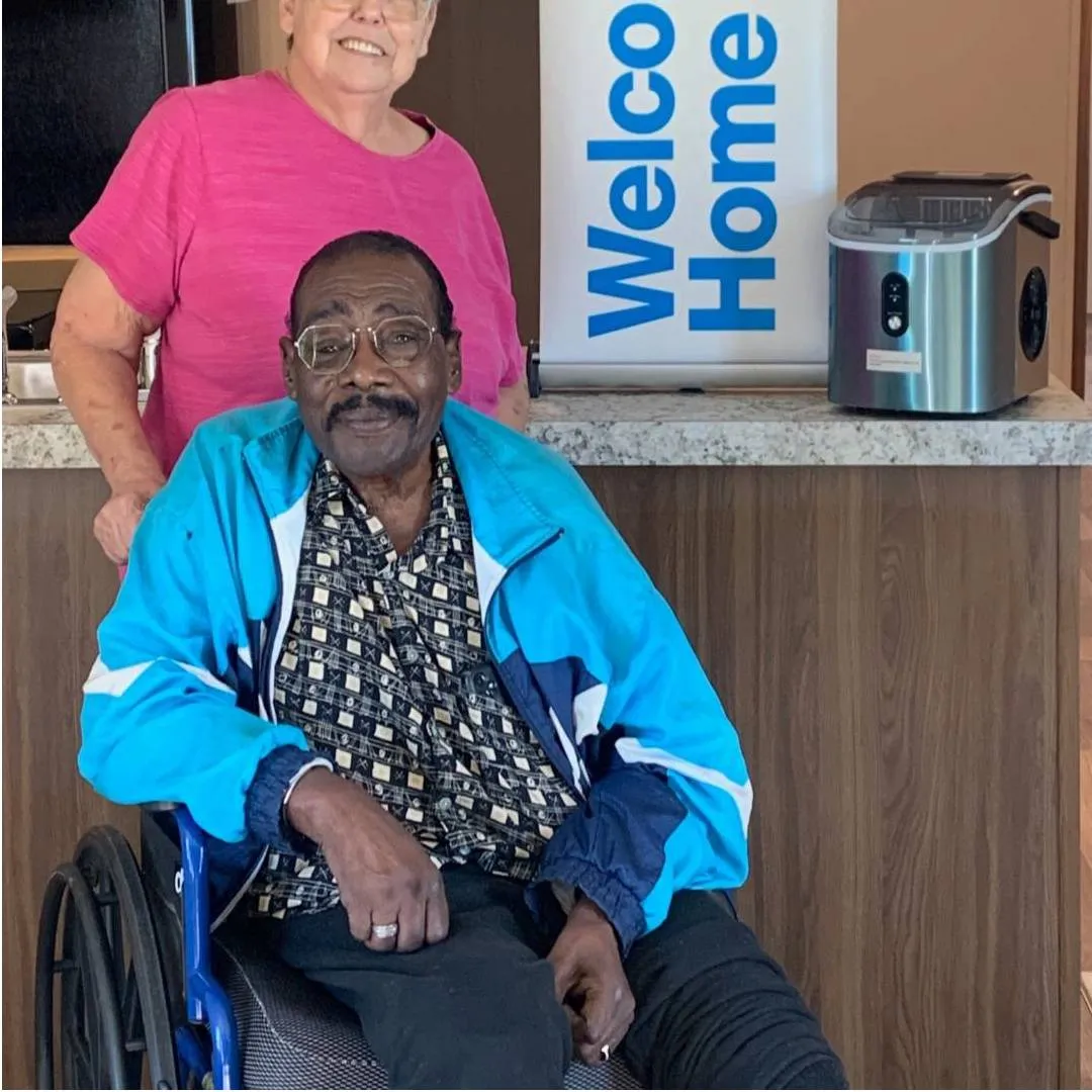 MARY F. welcome home image