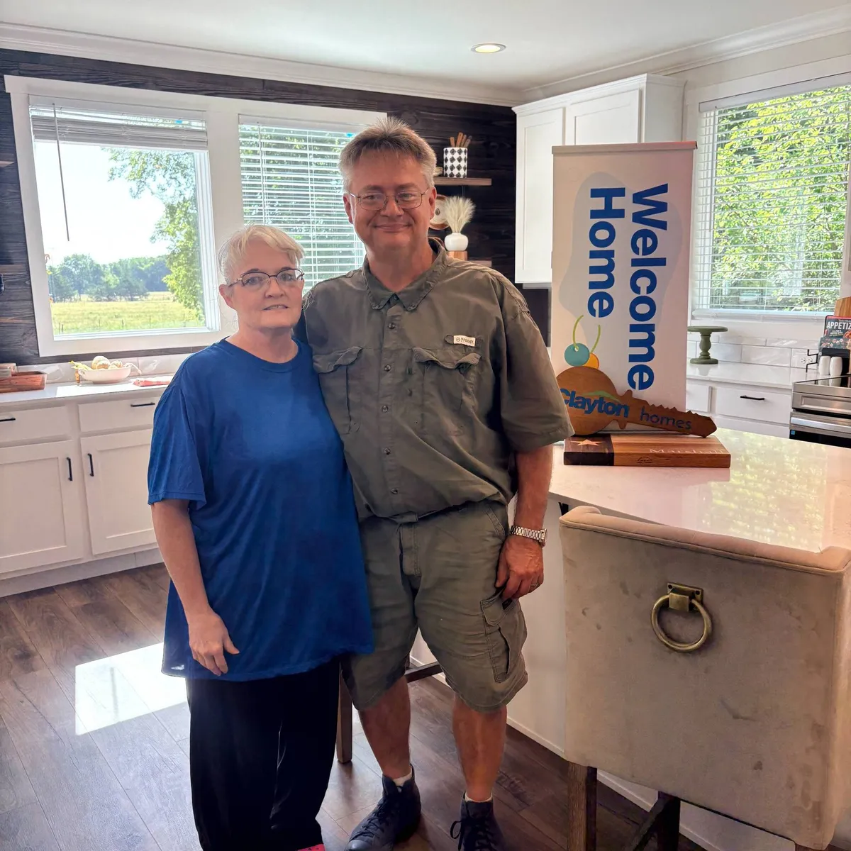 JAMES M. welcome home image