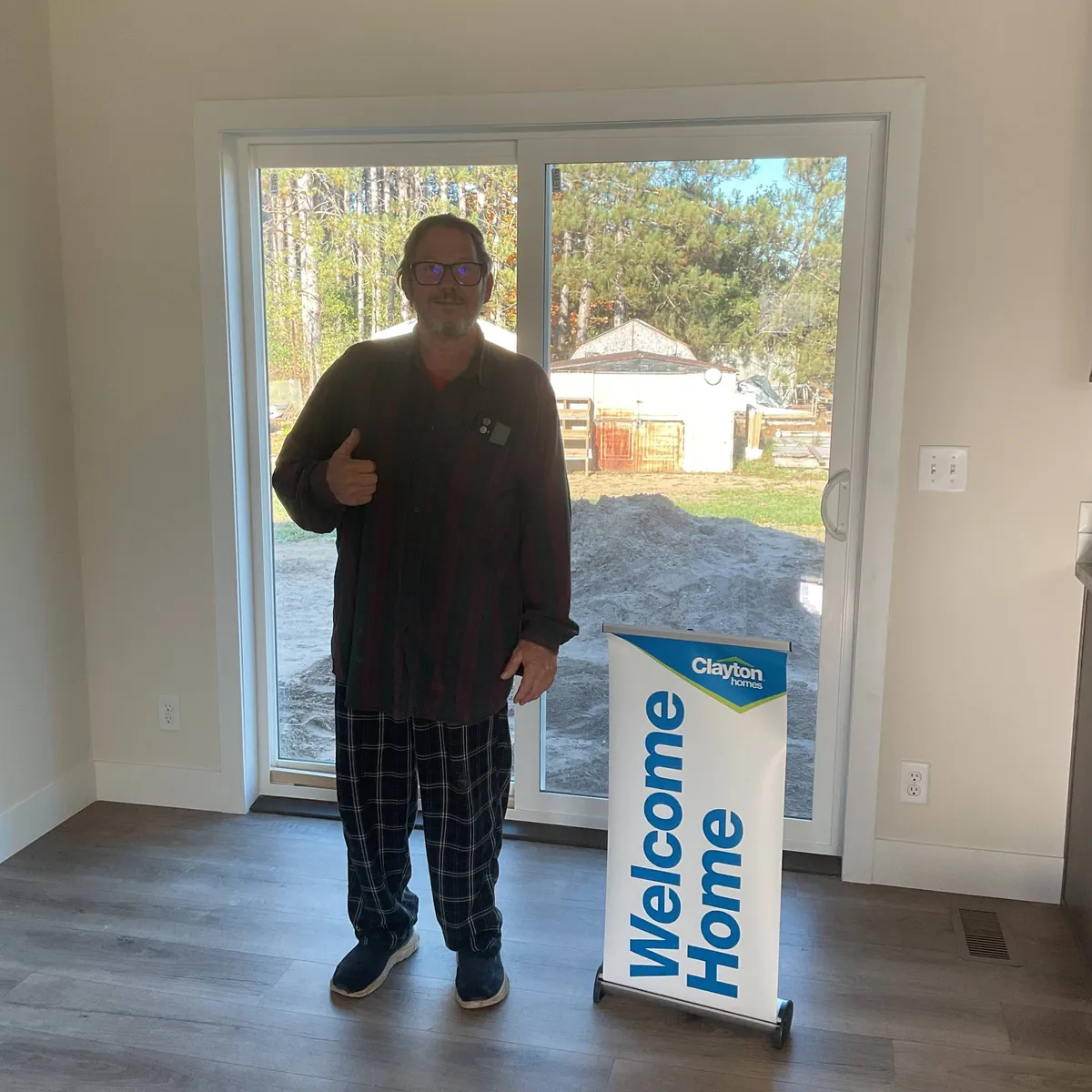 Steven J B. welcome home image