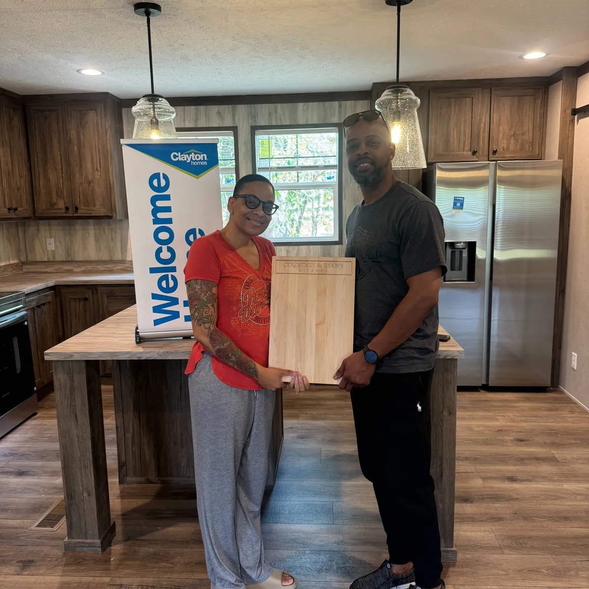 COURTNEY T. welcome home image