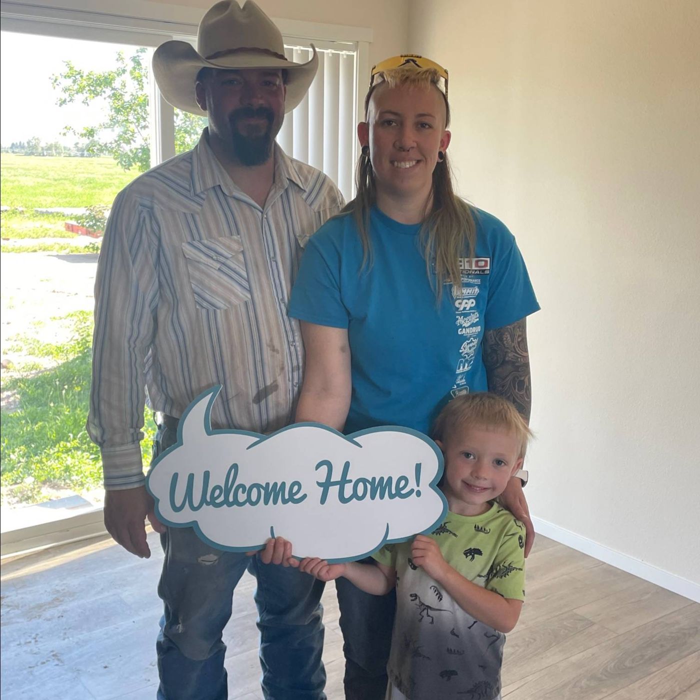 Justin C. welcome home image