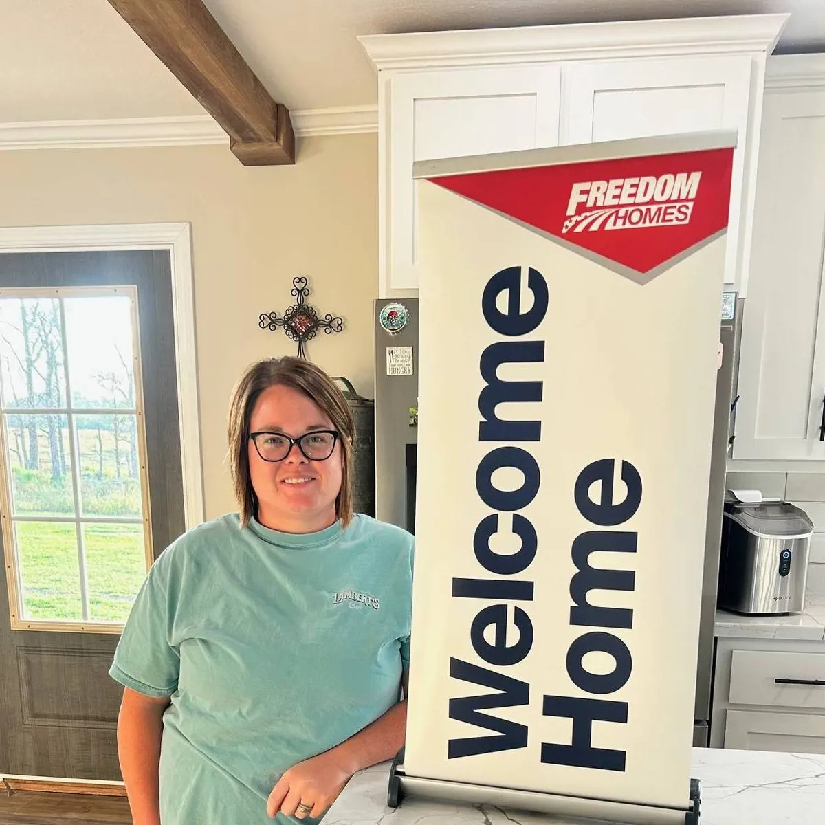 KAYLA D. welcome home image