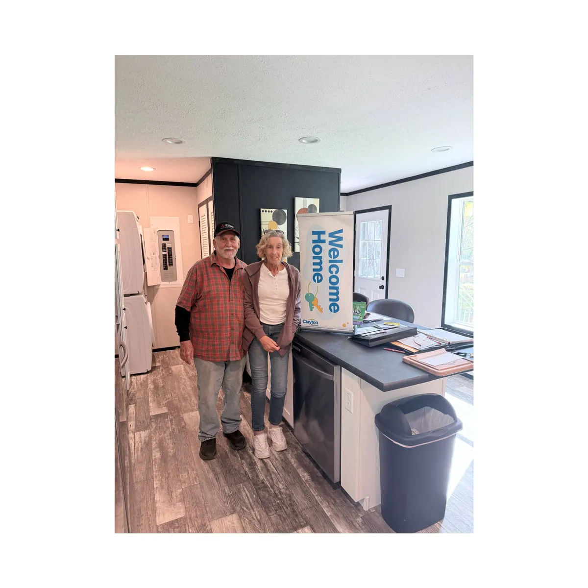 DAVID GEORGE P. welcome home image