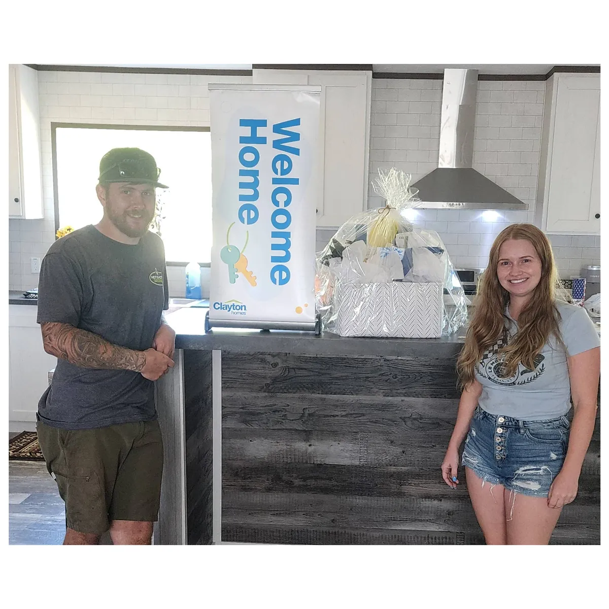 LACEY M. welcome home image