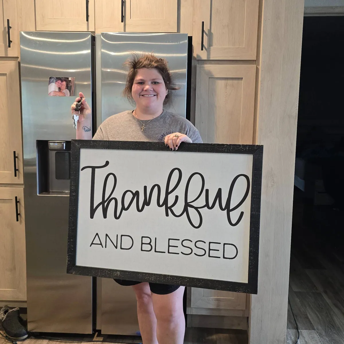 ASHLYN S. welcome home image