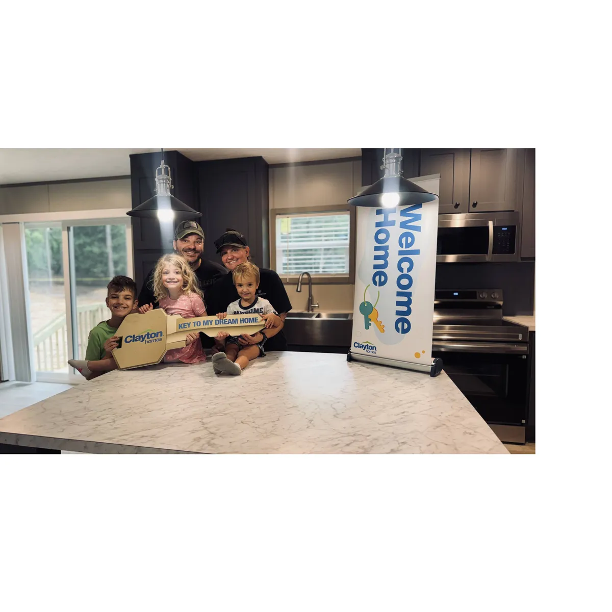 RONALD R. welcome home image