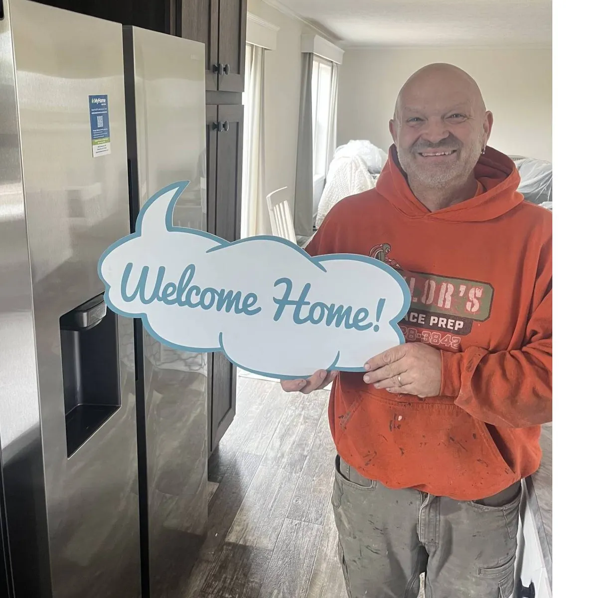 KATIE T. welcome home image