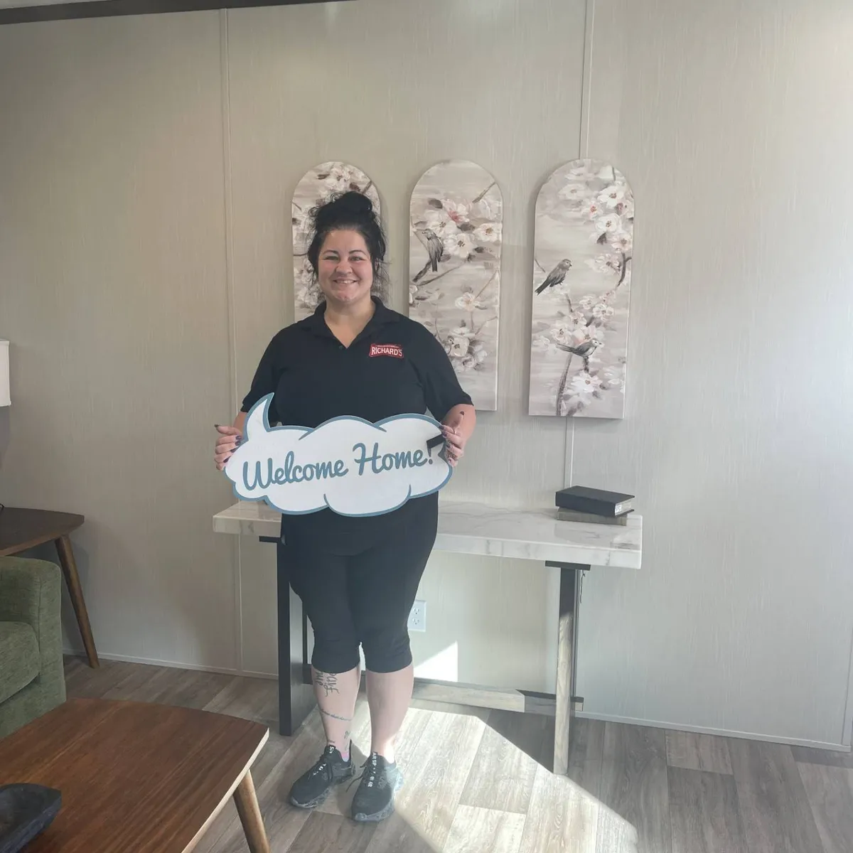 Trisha Nicole H. welcome home image