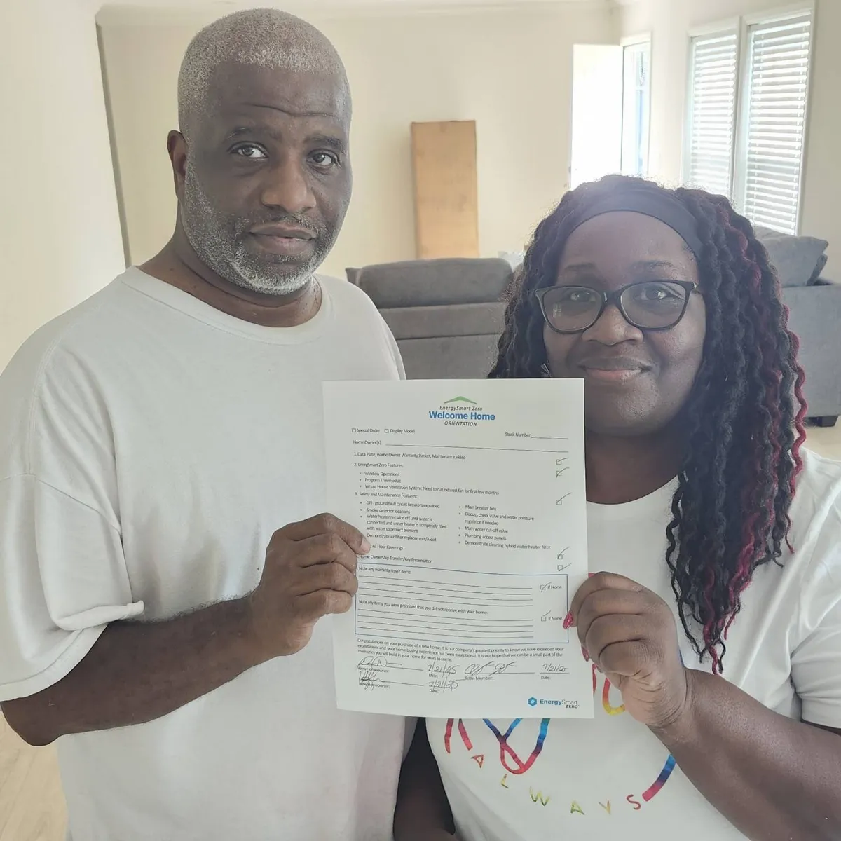DONELL G. welcome home image