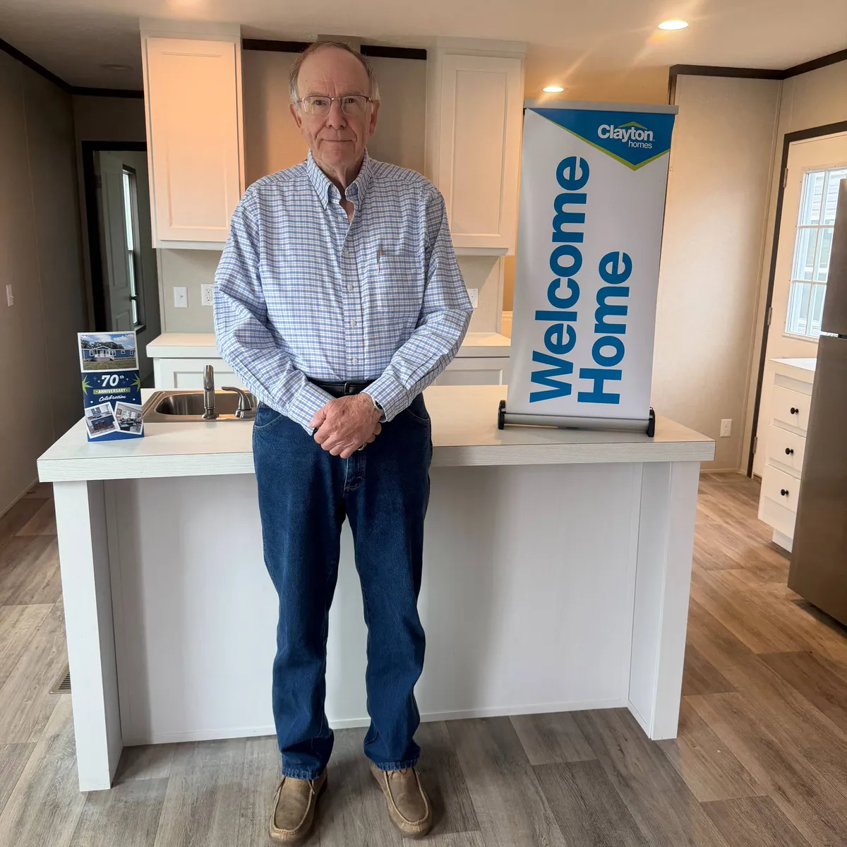 GEORGE S. welcome home image