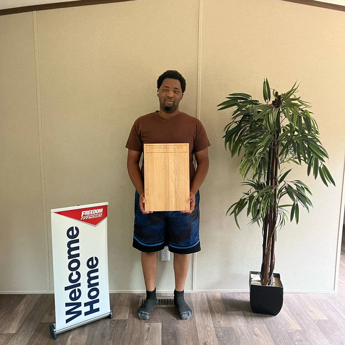 LORENZO H. welcome home image