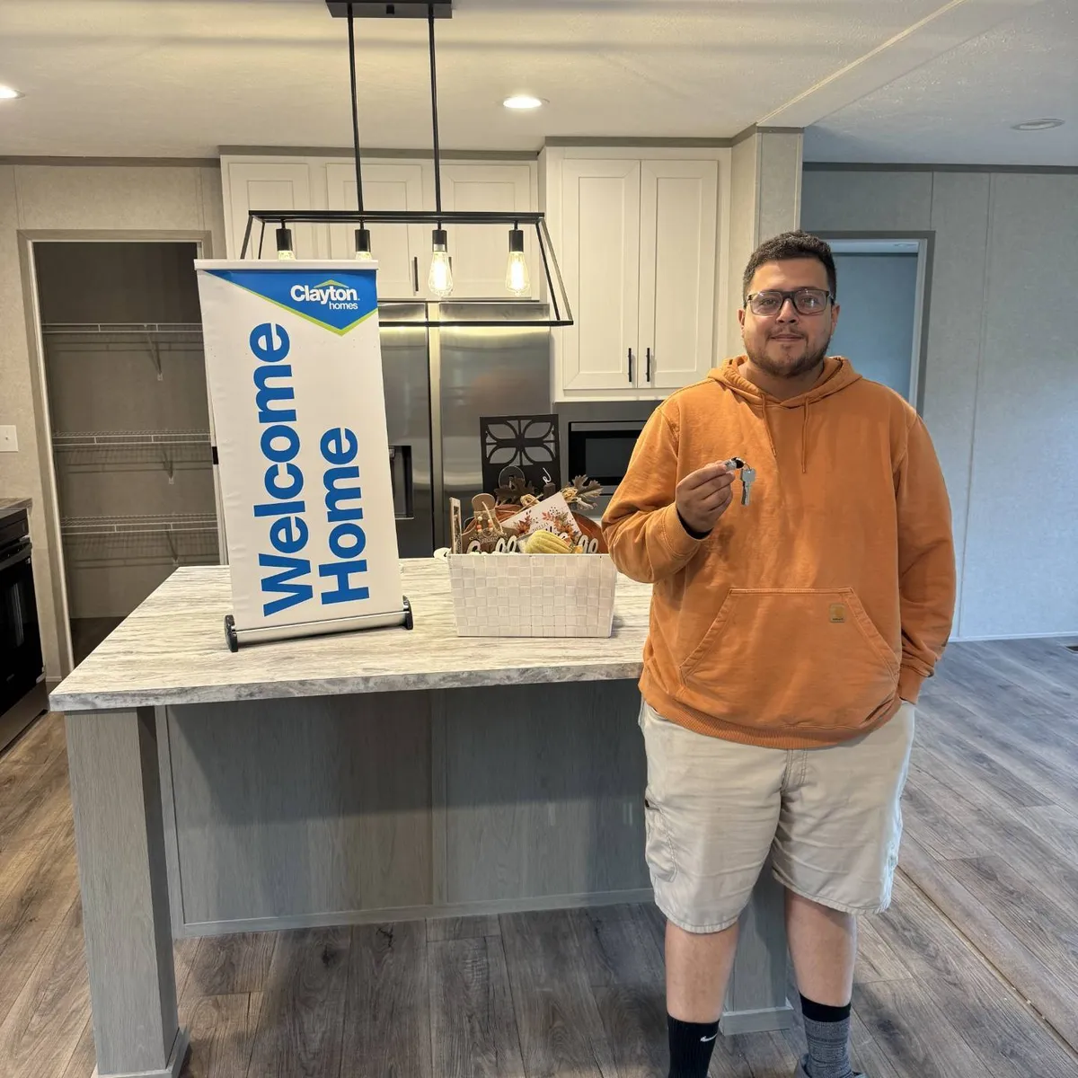 CHRISTOPHER B. welcome home image