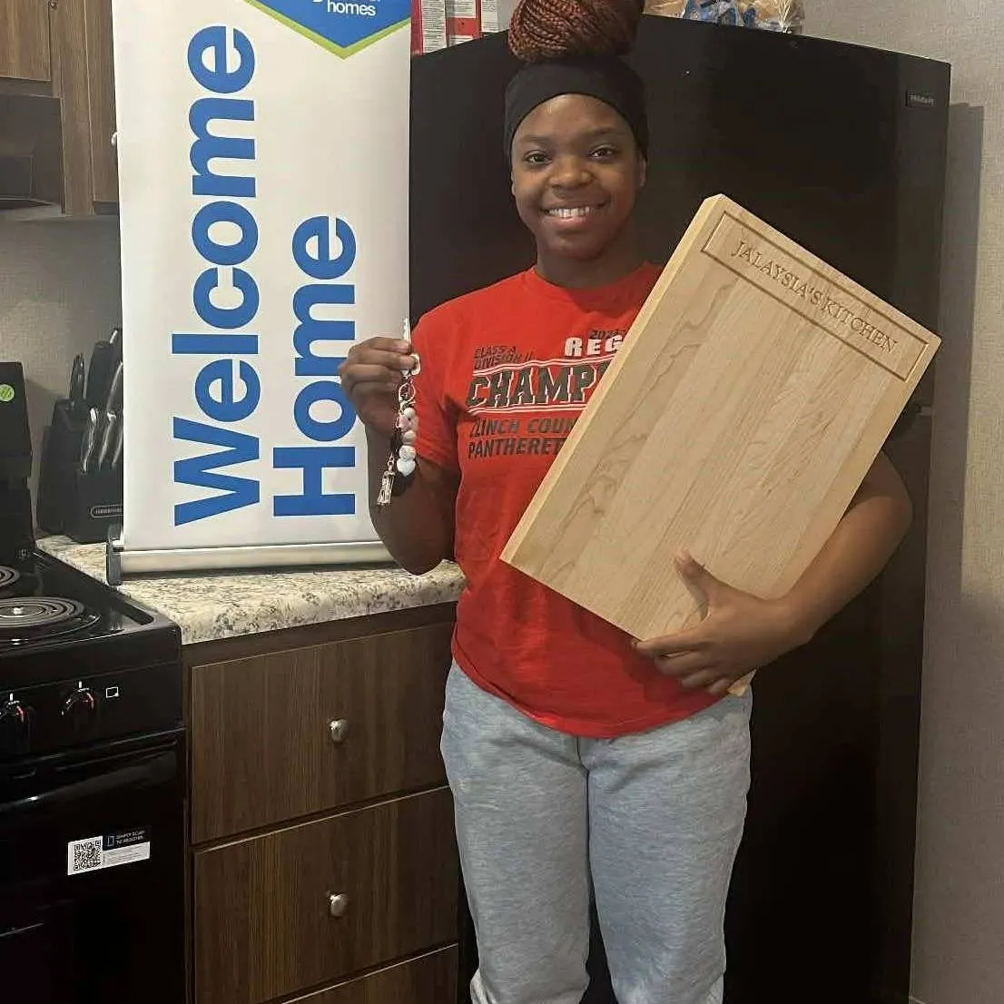 JALAYSIA R. welcome home image