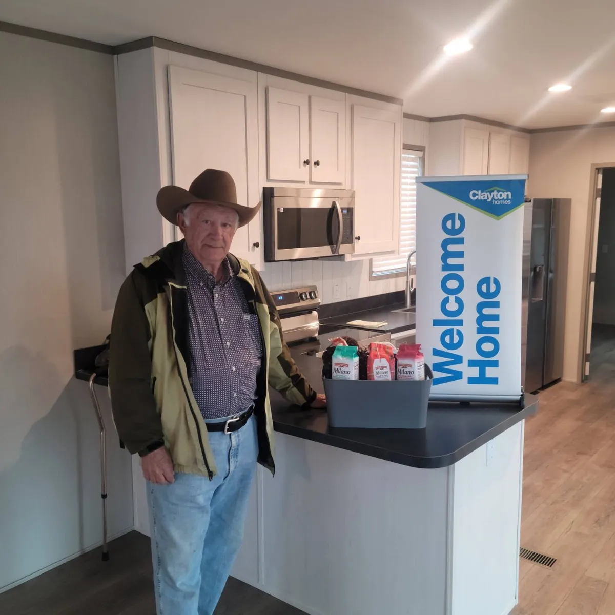 MICHAEL B. welcome home image