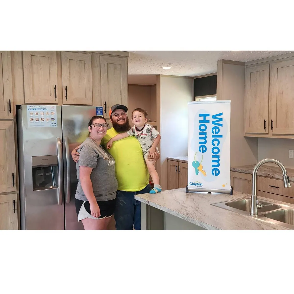BRADLEY P. welcome home image