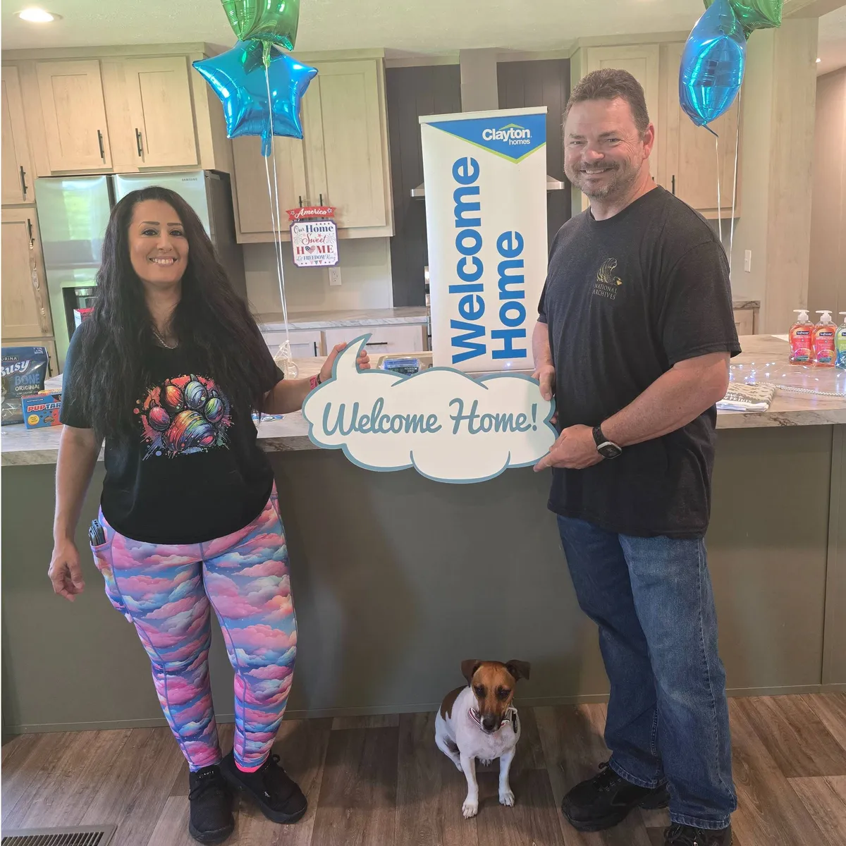 ROBERT L. welcome home image