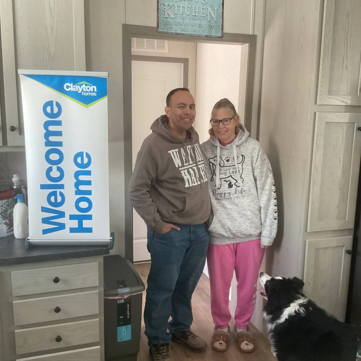 EDWARD D. welcome home image