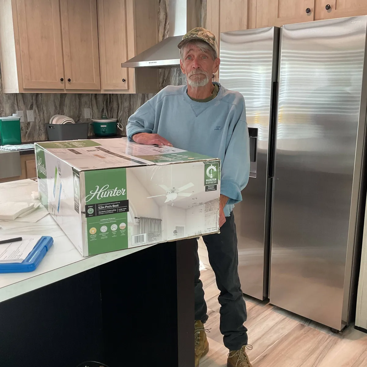 FRED D. welcome home image