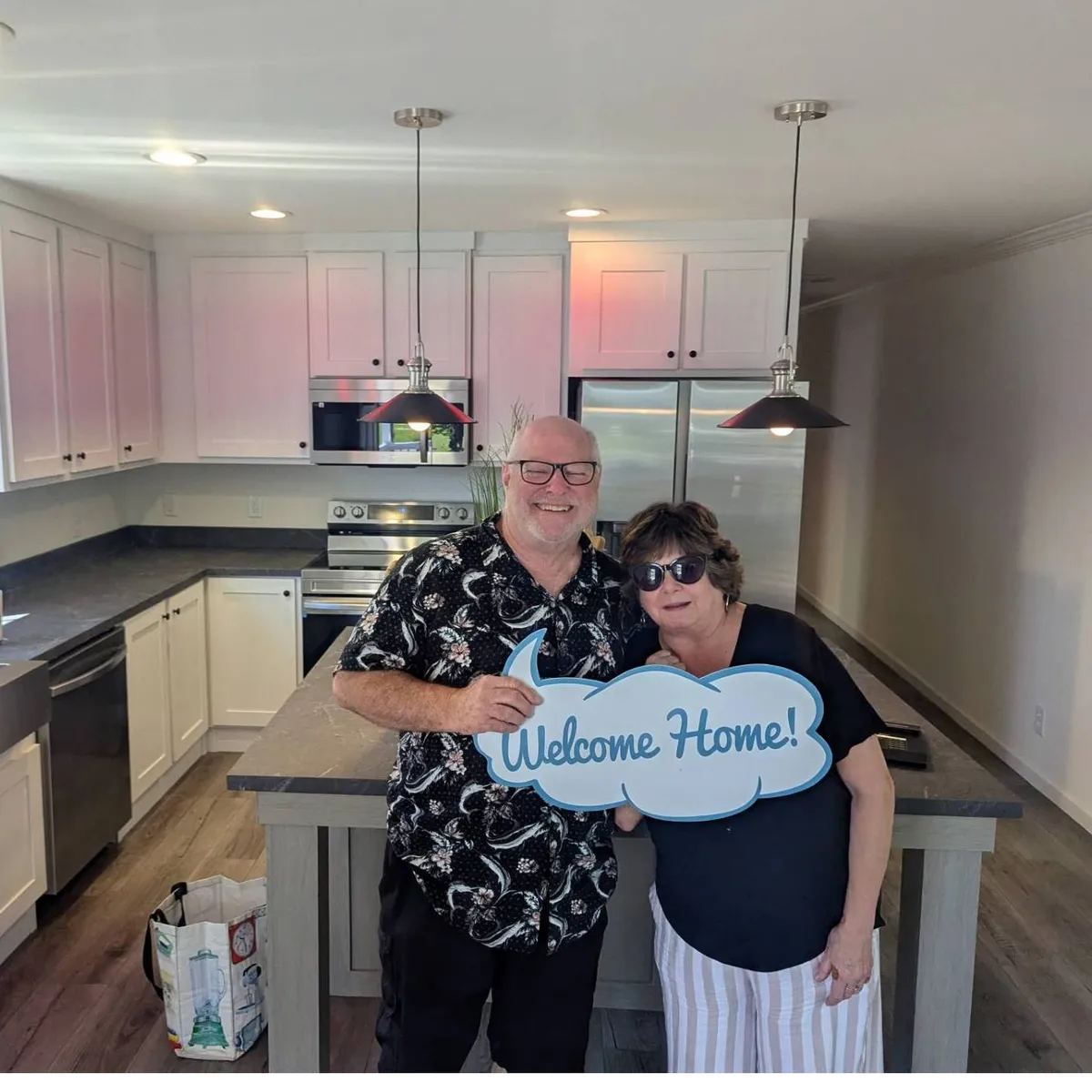 PAUL L. welcome home image