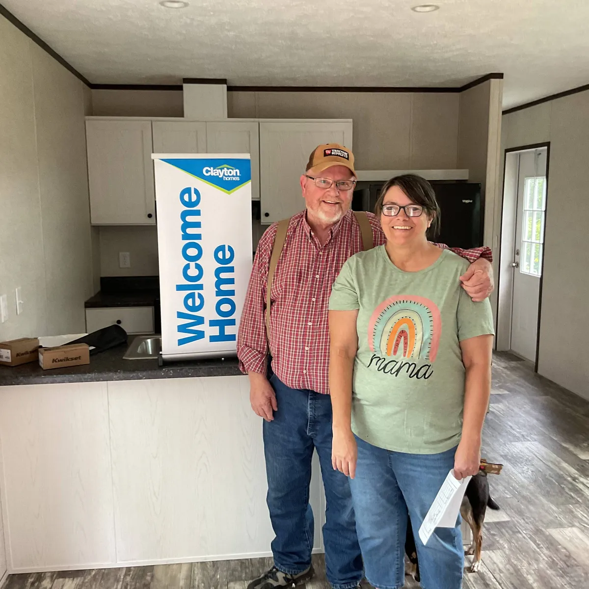 JAMES B. welcome home image