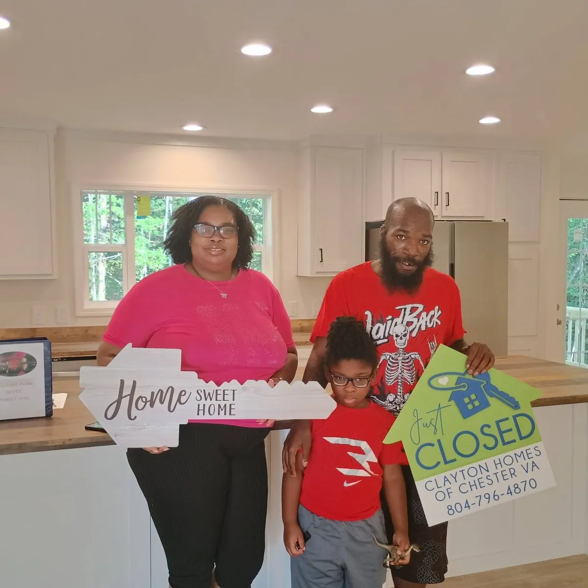 Breanna T. welcome home image