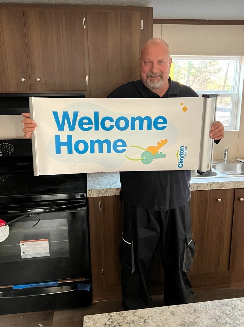 DOMINIC F. welcome home image