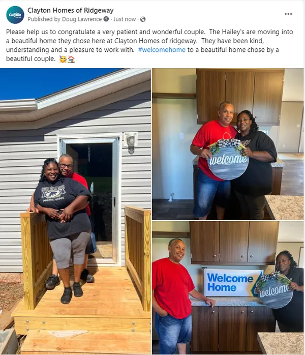 Clayton Homes of Ridgeway Modular, Manufactured, Mobile Homes For Sale