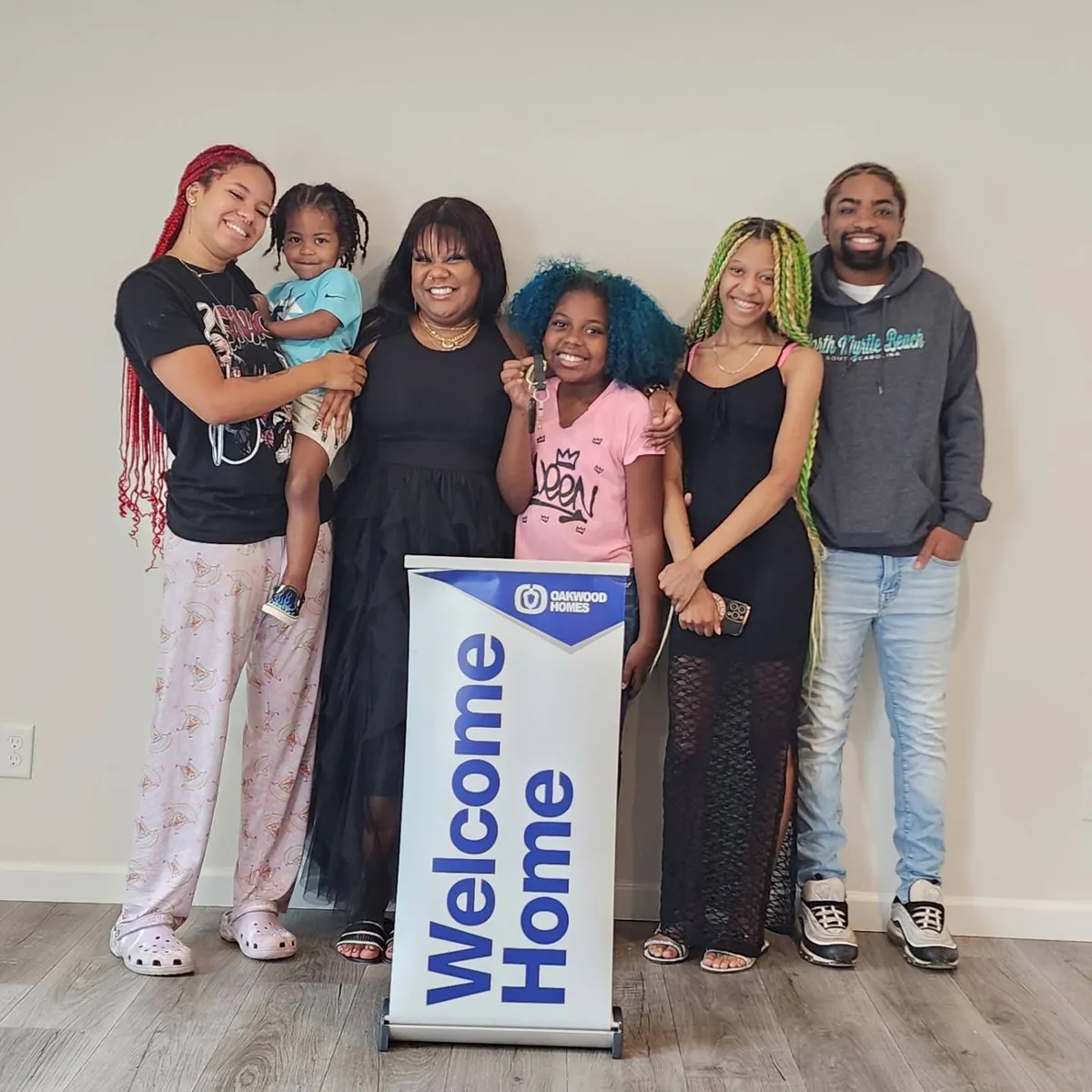 AMBER B. welcome home image
