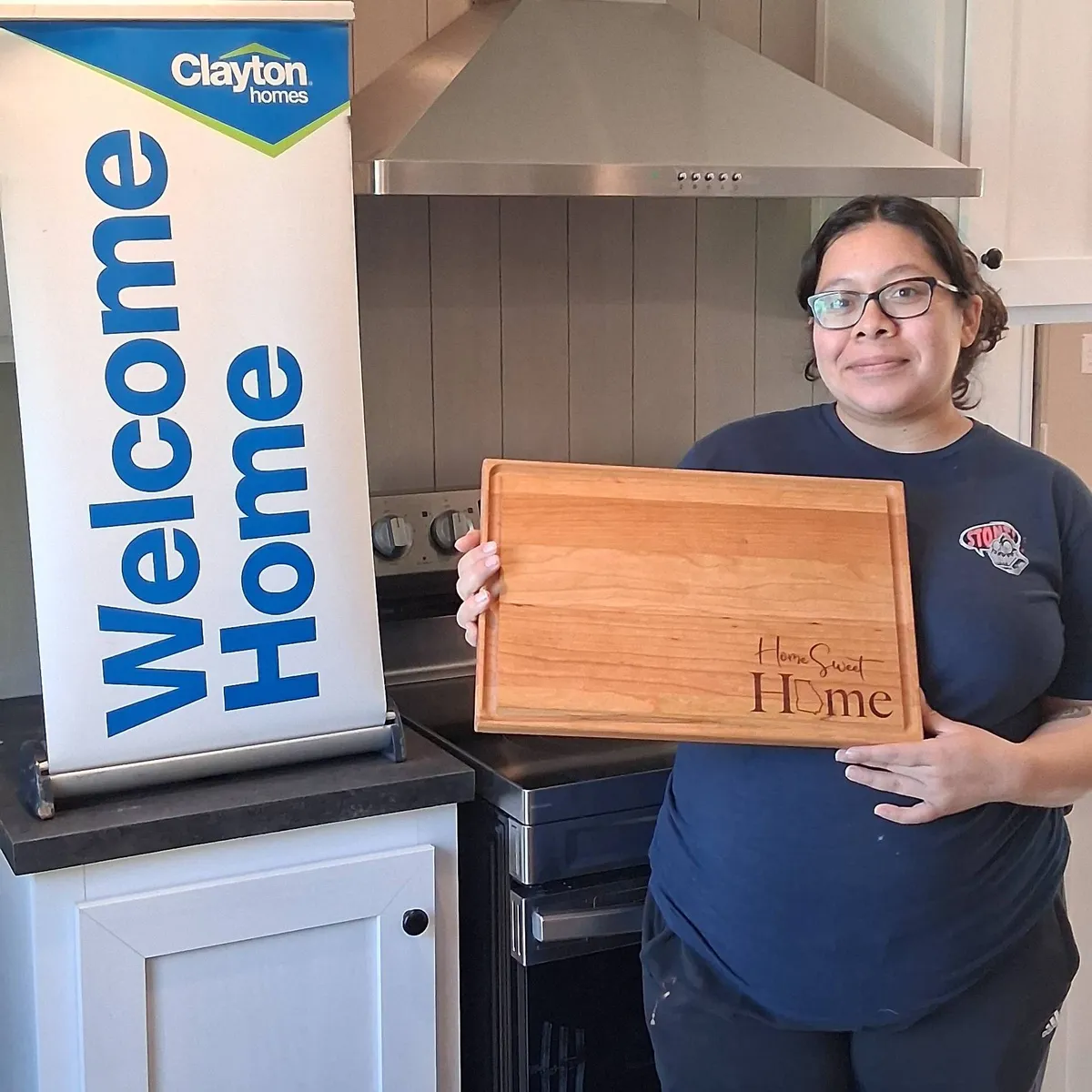 Samantha L. welcome home image