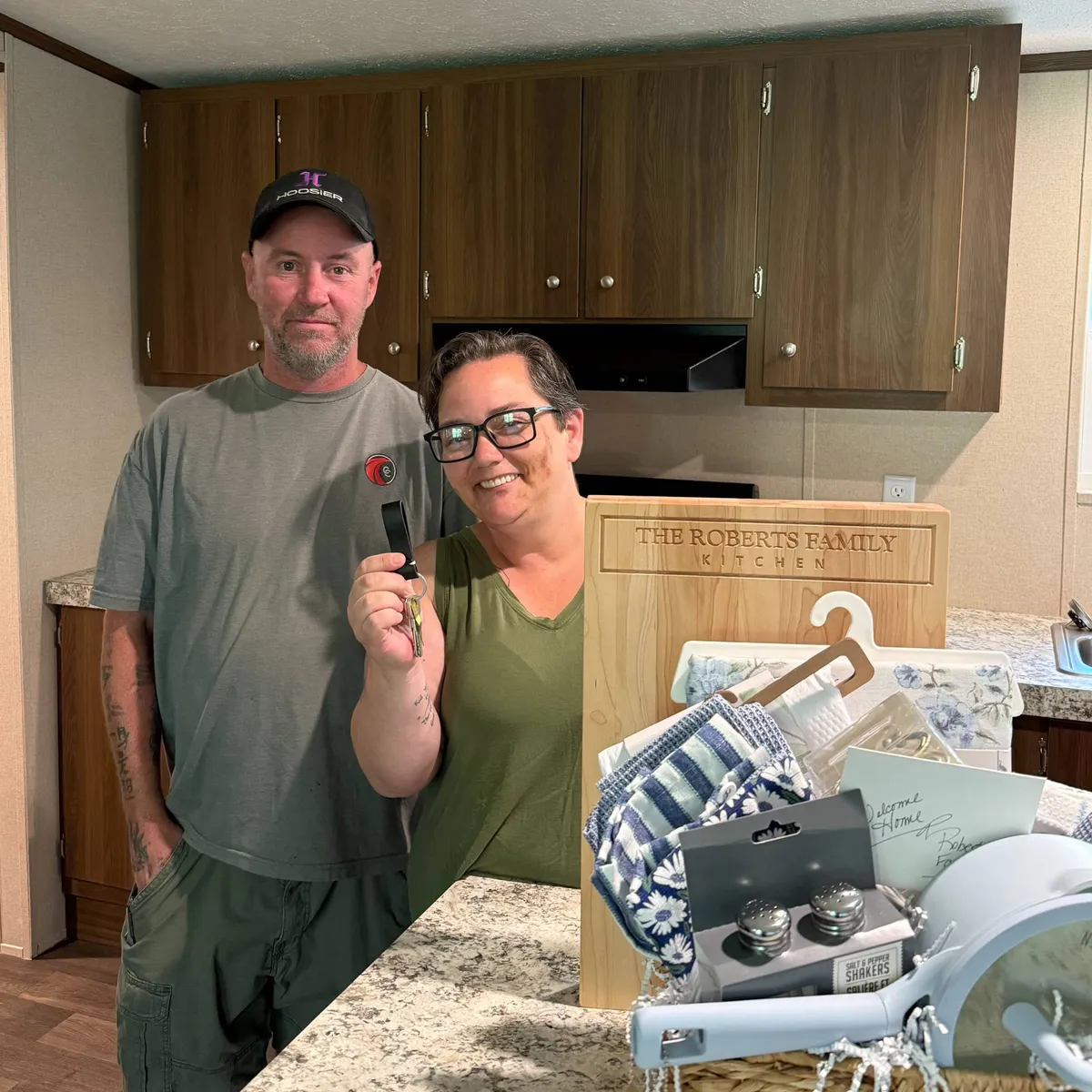 NATHAN R. welcome home image
