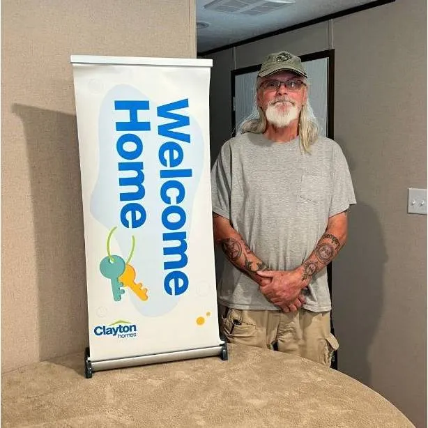 DONALD A. welcome home image