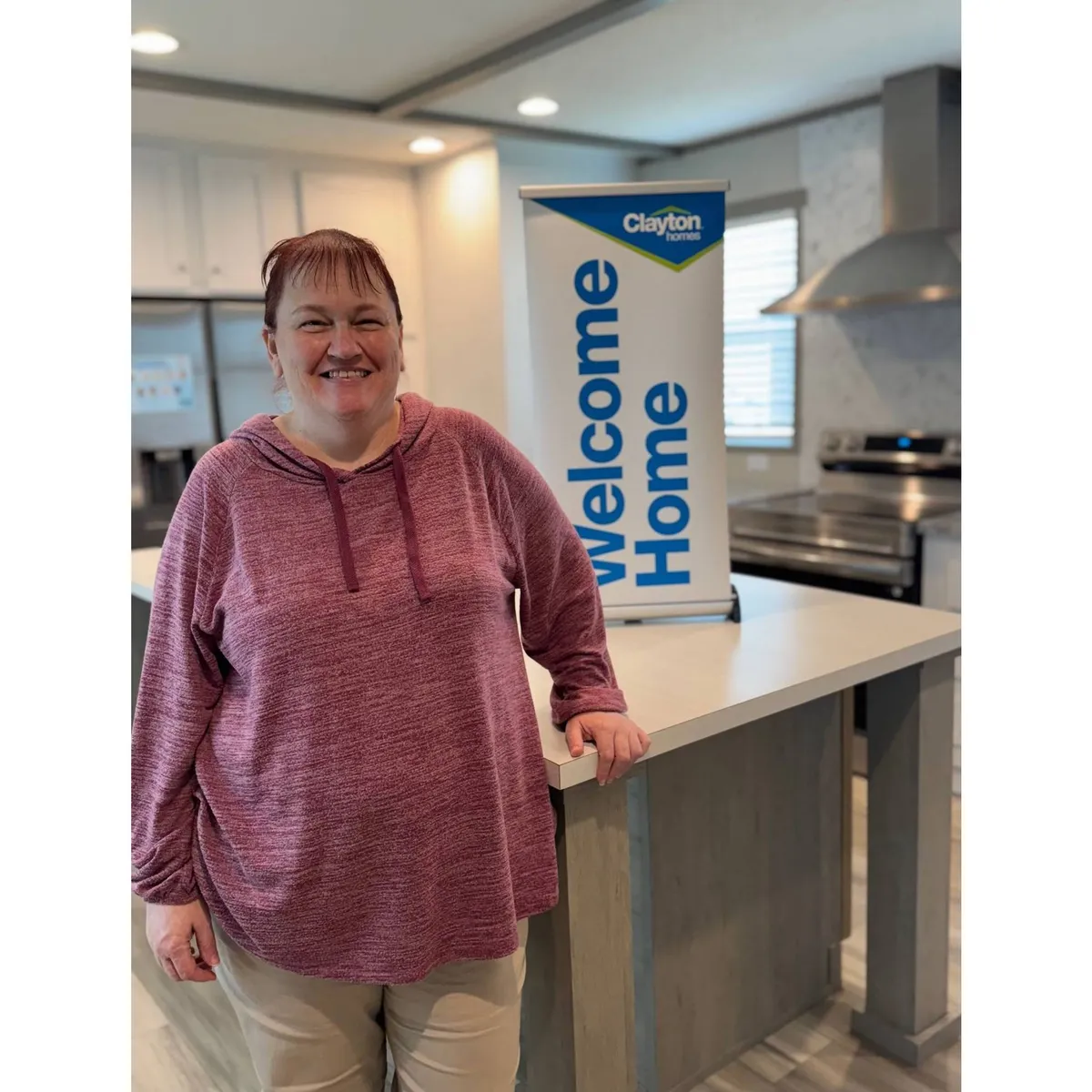 AMBER R. welcome home image