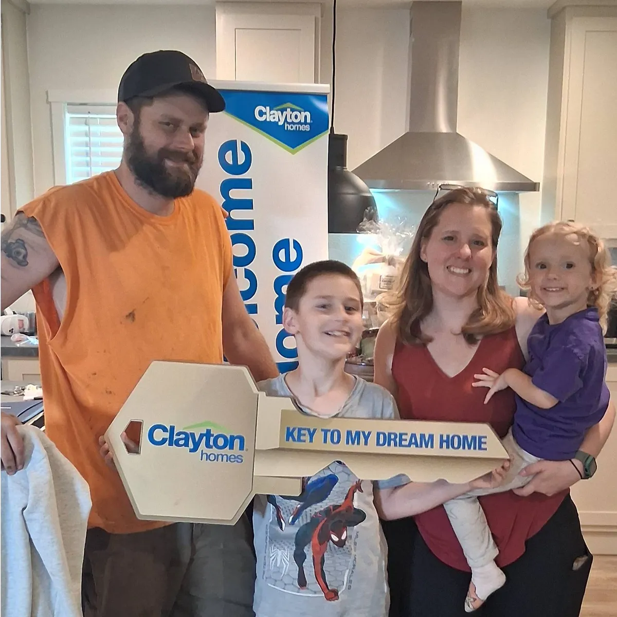 Murray B. welcome home image