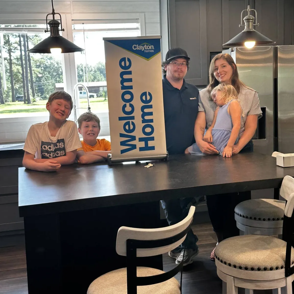 Kevin C. welcome home image