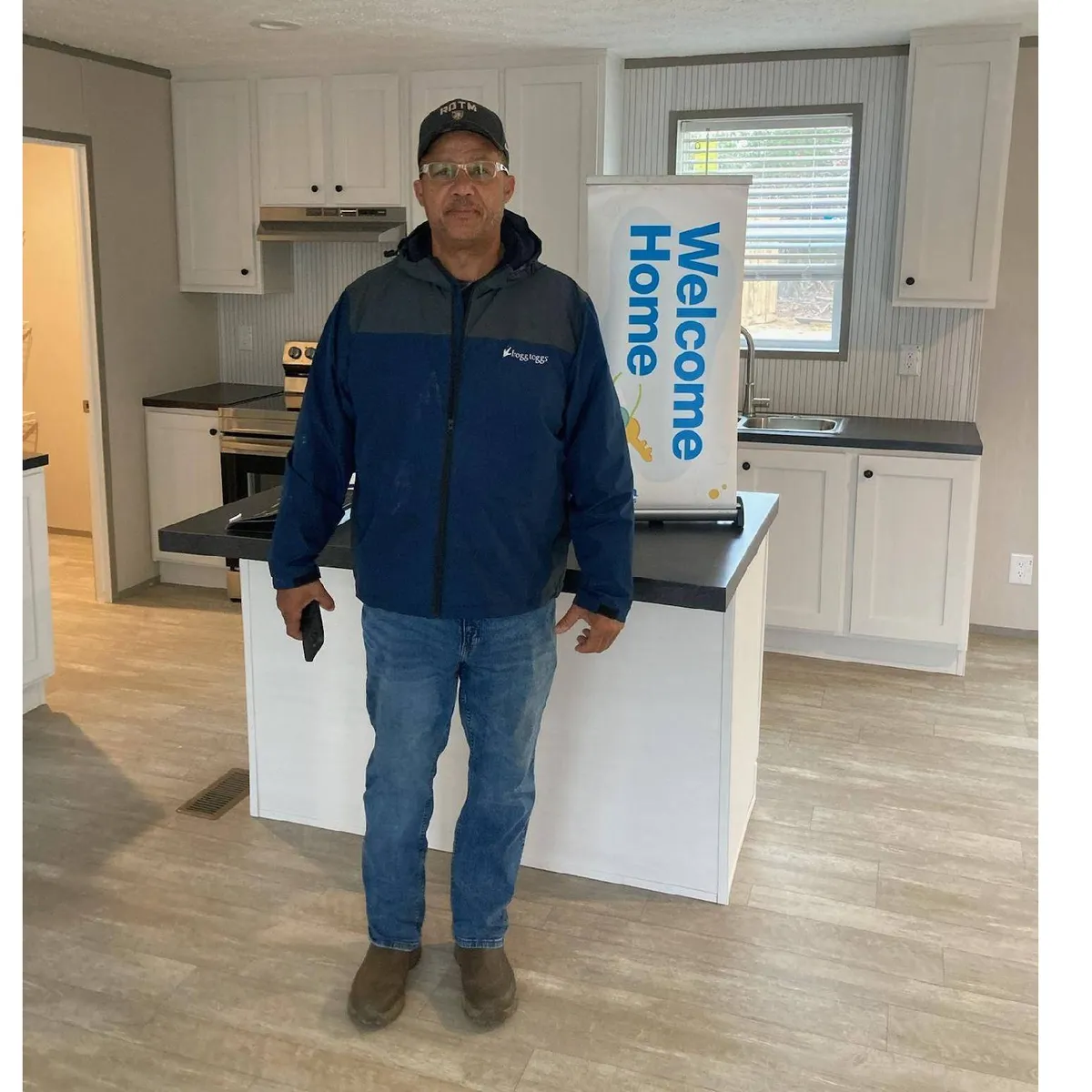 Frank D. welcome home image