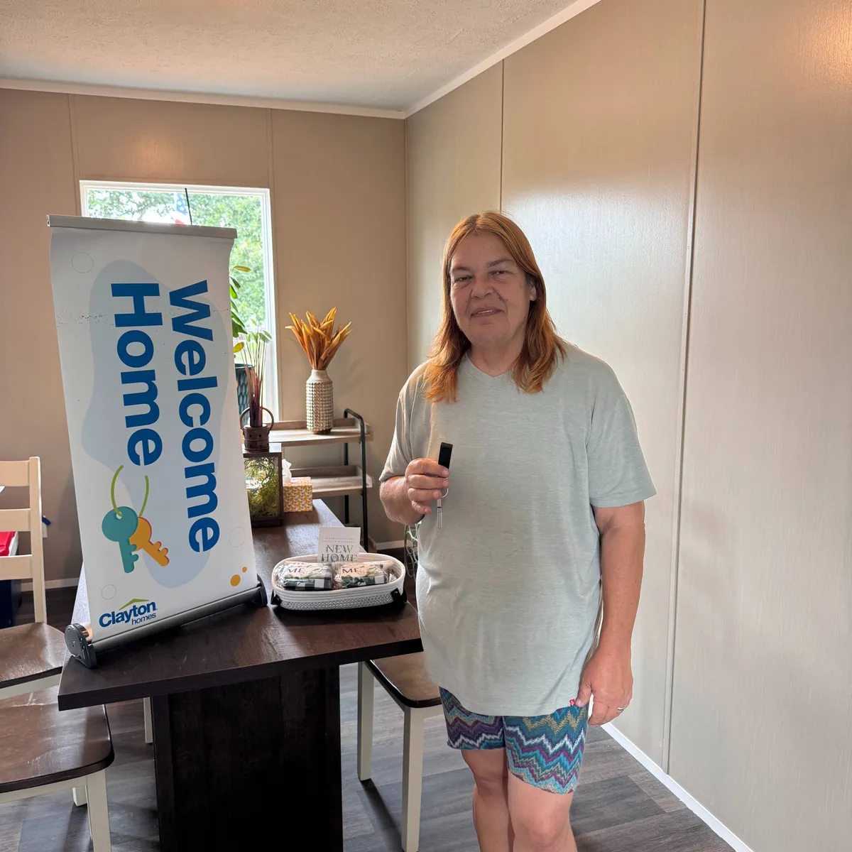 DONALD S. welcome home image