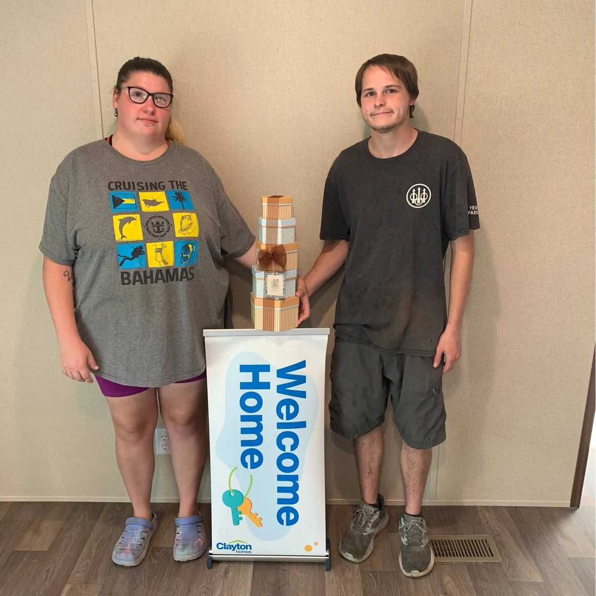 NICHOLAS R. welcome home image