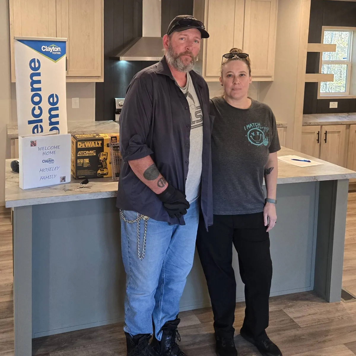 DARRELL M. welcome home image