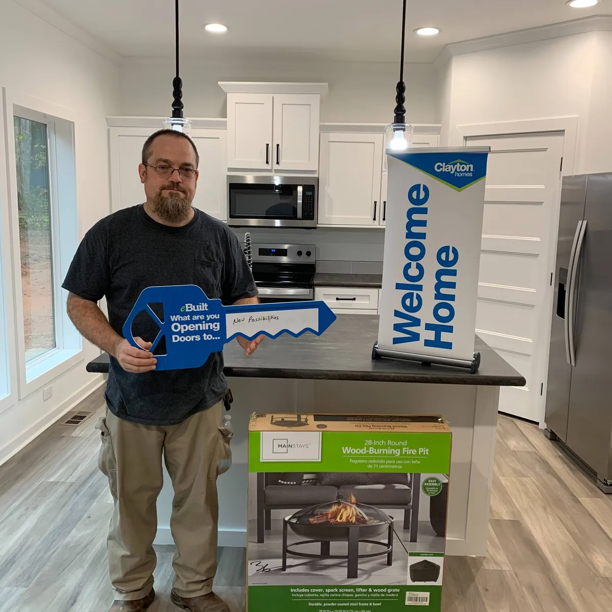 Wesley L. welcome home image