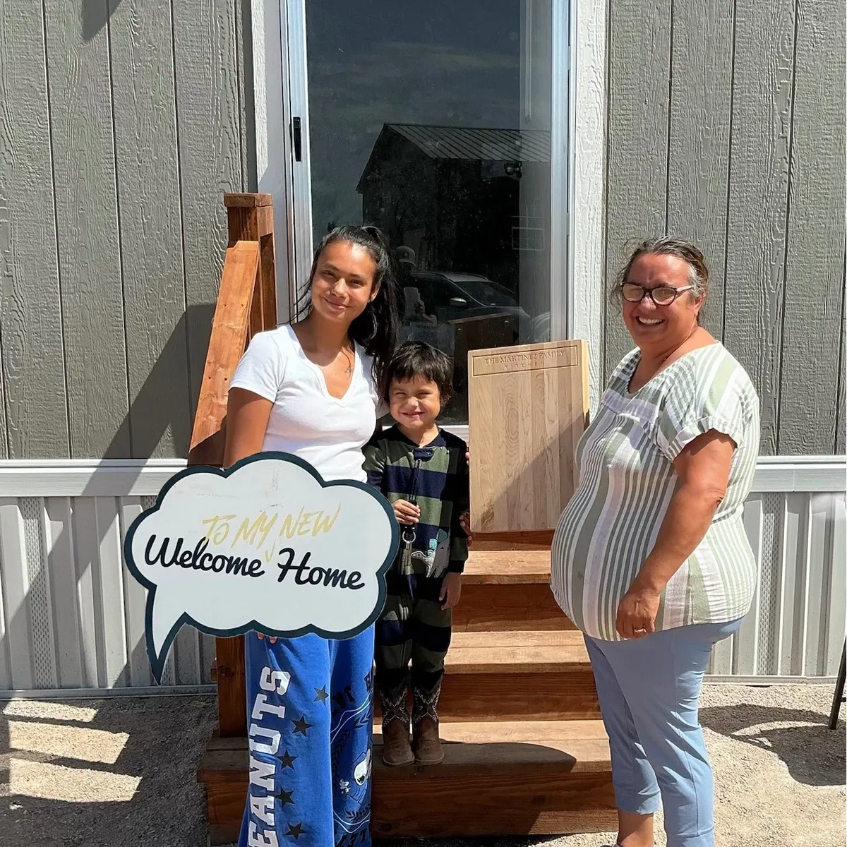 Melissa M. welcome home image