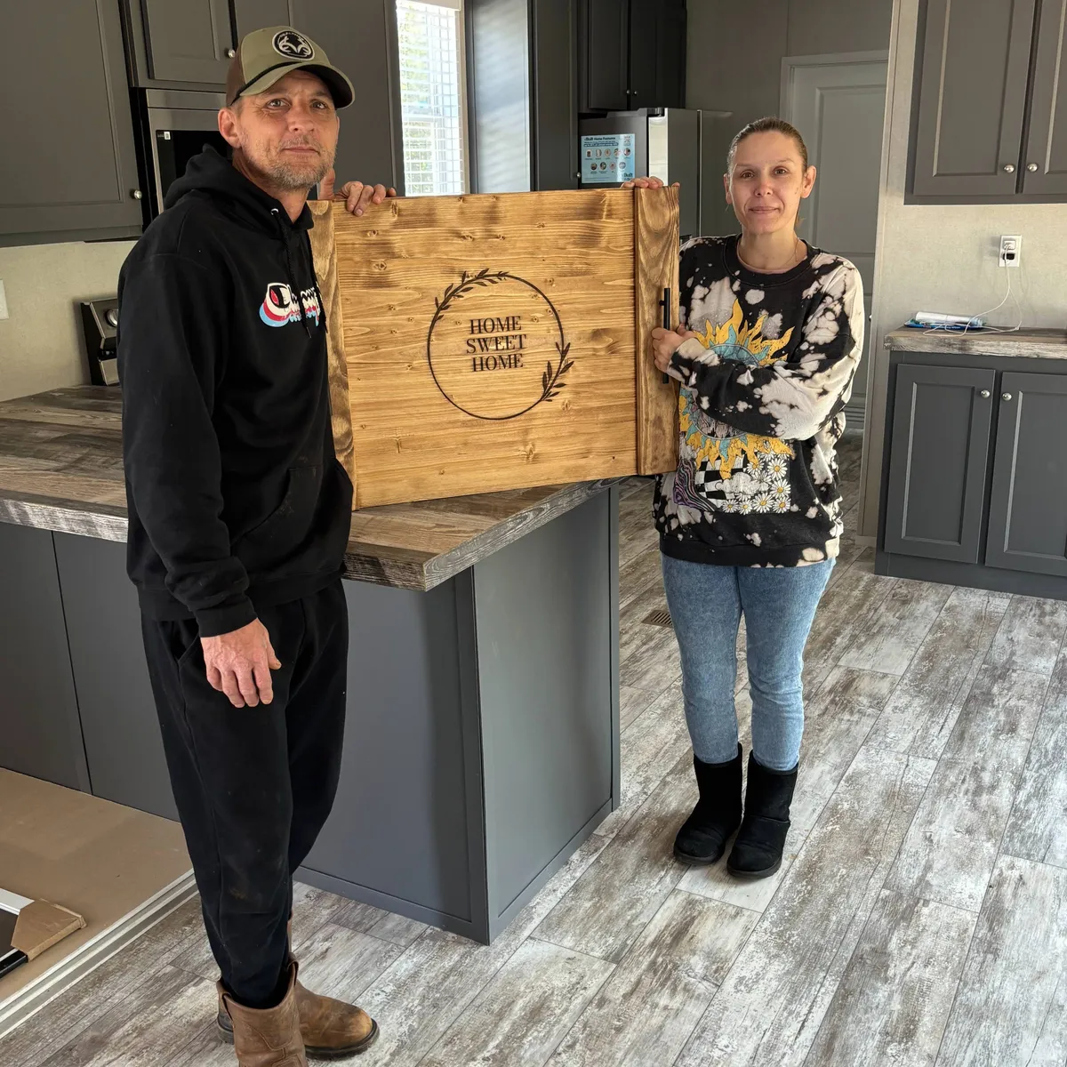 BRUCE F. welcome home image